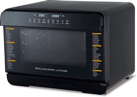 Baumann Living Horno de vapor multifunción freidora de aire de