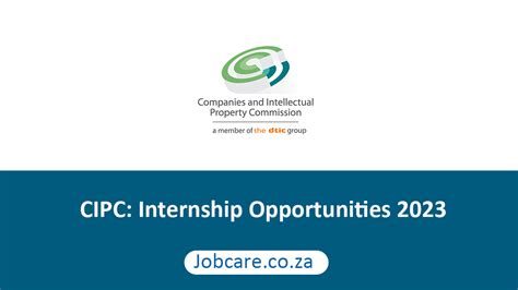 Cipc Internship Opportunities 2023 Jobcare