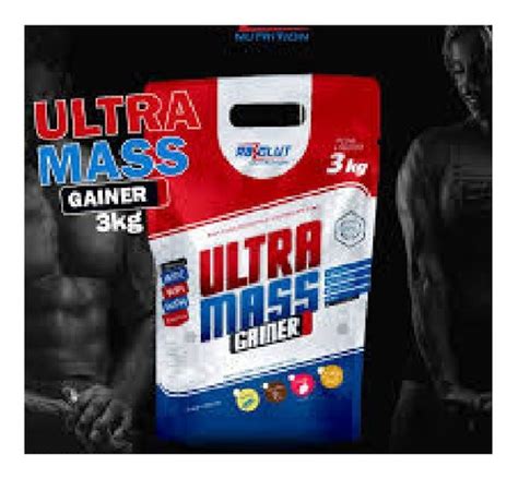 Hipercalórico Ultra Mass 3kg Gainer Absolut Nutrition Novo à venda em