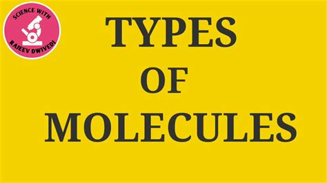 Chemistry Class 9 Classification Of Molecules Youtube