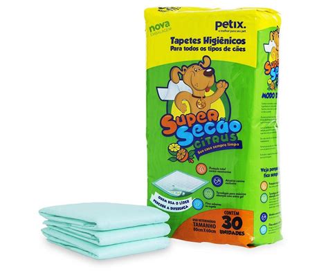 Tapete Higi Nico Petix Super Sec O Citrus Unidades Pet Clube Da Lulu