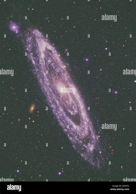 La galaxie d Andromède Messier 31 ou M31 est une galaxie spirale dans