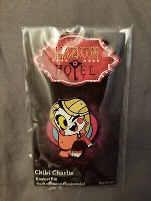 Hazbin Hotel Chibi Demon Charlie Enamel Pin Vivziepop