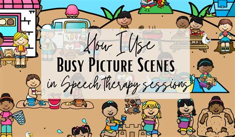 How I Use Busy Picture Scenes in Speech Therapy Sessions - Pinwheel ...