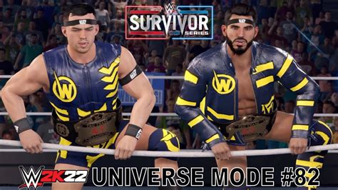 Wwe K Universe Mode Survivor Series Ppv Part Tag Team War