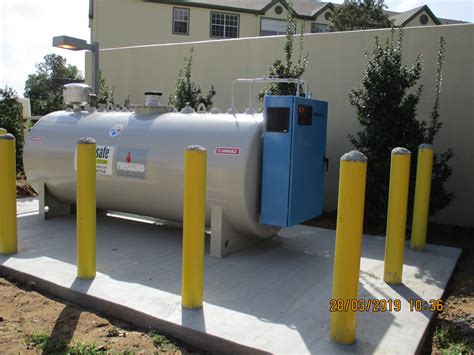 Generator System 6 000 Gallon Above Ground Fuel Storage Tank And Polishing System