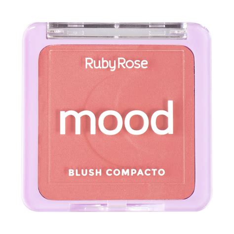 Blush Compacto Mood Mb Hbf Rubyrose