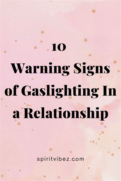 10 Signs Of Gaslighting How To Respond Artofit