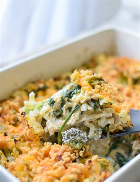 Veggie Loaded Rotisserie Chicken Casserole - Project Meal Plan