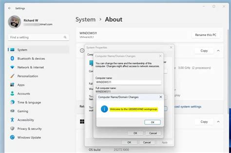 A Guide To Changing The Workgroup In Windows 11 Geek Rewind