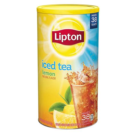 10 Lipton Iced Tea Nutrition Facts