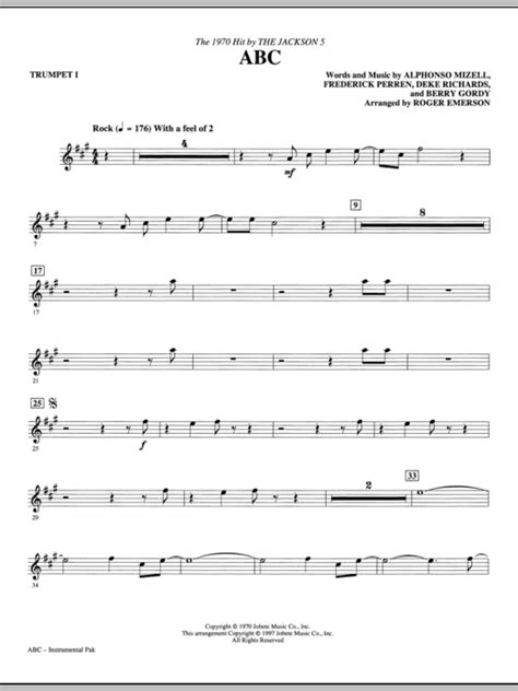 Abc Bb Trumpet Sheet Music Direct