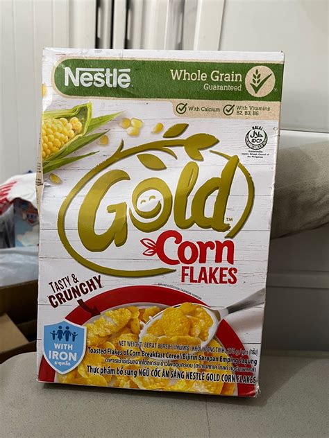 Nestle Gold Corn Flakes Food Drinks Packaged Instant Food On