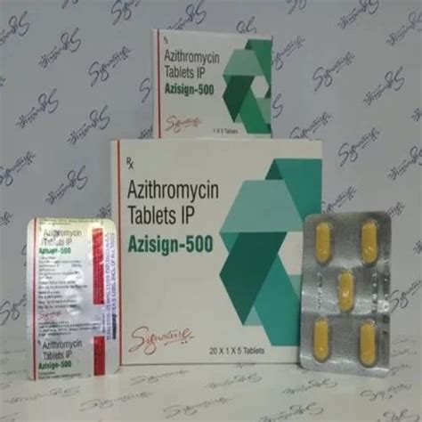 Assign 500 Azithromycin Tablet IP 500mg At Rs 1300 Box In Mumbai ID