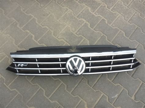 VW PASSAT B8 R LINE ATRAPA GRILL ORYGINAŁ 12351325063 oficjalne