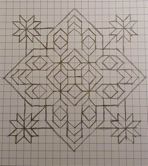 Geometric Pattern Art: Graph Paper Drawing Techniques