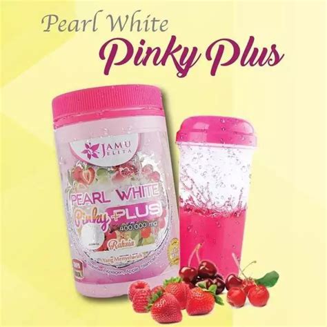 Jamu Jelita Pearl White Pinky Plus Gmoriginal Hq Shopee Malaysia