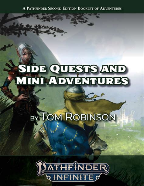 Side Quests And Mini Adventures Paizo Pathfinder Infinite
