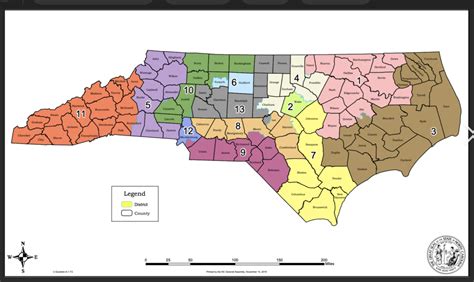 NC District-Map2022-Congress | A Friendly Letter