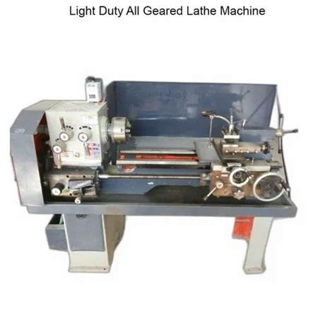 Light Duty All Geared Lathe Machine At Best Price In Rajkot By Tirupati