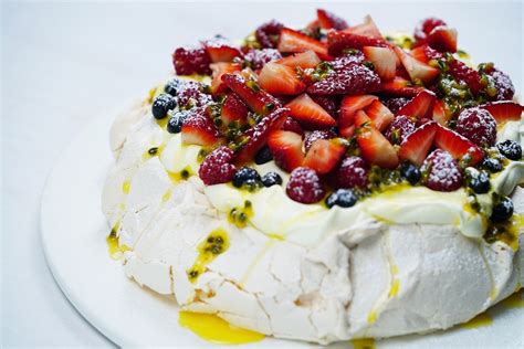 Pavlova The Typical Australian Dessert