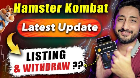 Hamster Kombat Withdrawal Hamster Kombat Listing Latest Update Youtube