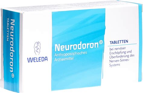 Neurodoron Tabletten Blister St Ck In Der Adler Apotheke