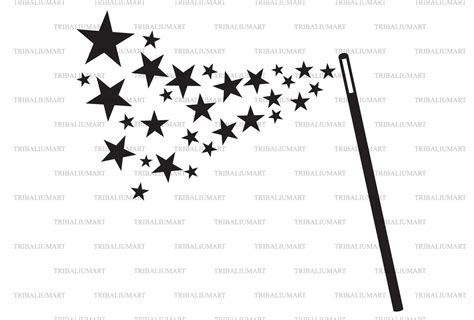 Magic Wand Cut Files For Cricut Clip Art Silhouette Eps Svg Pdf Png Dxf Jpeg So Fontsy