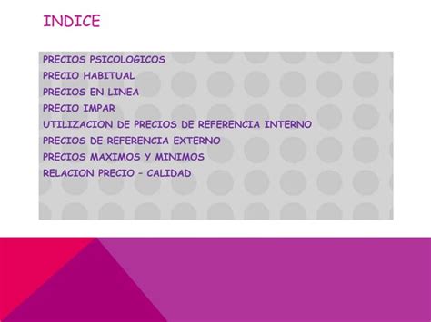 Precios Psicologicos Carmen PPT