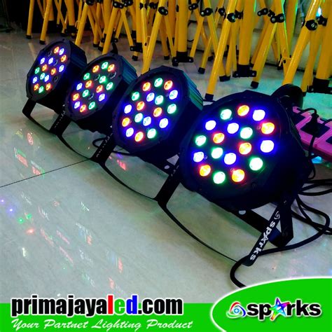 Paket Mini Par LED 18 Set 4 Prima Jaya LED