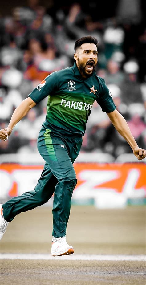 Muhammad Amir Cricket Fast Pakistan Esports Hd Phone Wallpaper