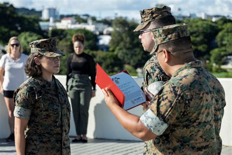 Dvids Images Marine Awarded For Quick Actions Saving Marines Life