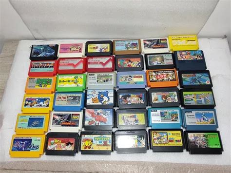 Lote Jogos Famicom Nes Pinos Original Japon S Parcelamento Sem Juros