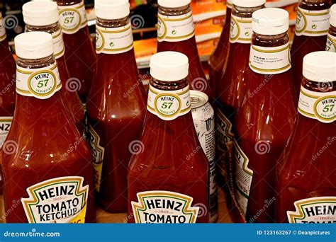 KRAFT HEINZ TOMATO KETCHUP in DENMARK Editorial Photography - Image of ...