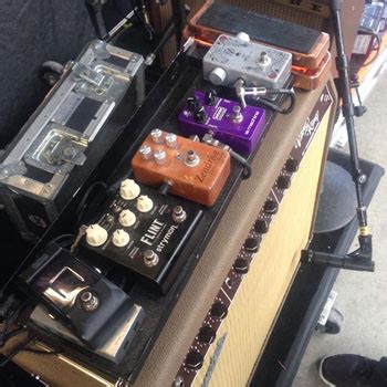 Can anyone ID these pedals on Gary Clark Jr.'s board? (besides the Zendrive and Strymon Flint ...