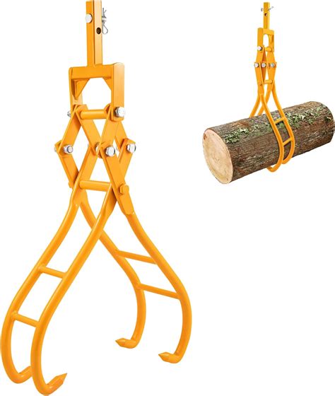 Ceed4u 36in Log Lifting Tongs 4400lbs Capacity 4 Claws