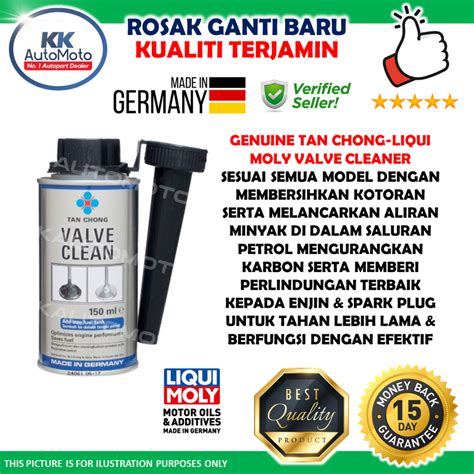 Tan Chong Liqui Moly Fuel Clean Valve Cleaner 150mL Pencuci Injap