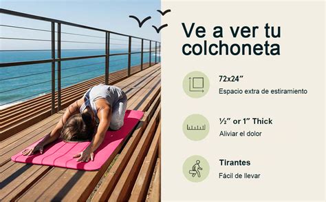 Tapete De Yoga Antideslizante Y C Modos Yoga Mat Para Ejercicio De