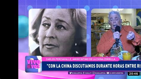 Carlos Perciavalle Contó Sobre La Admiración De China Zorrilla A Líber Seregni