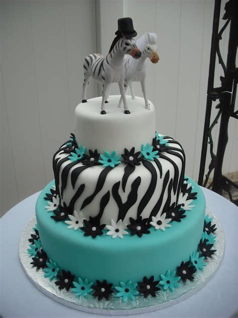 Zebra Cakes Decoration Ideas Little Birthday Cakes