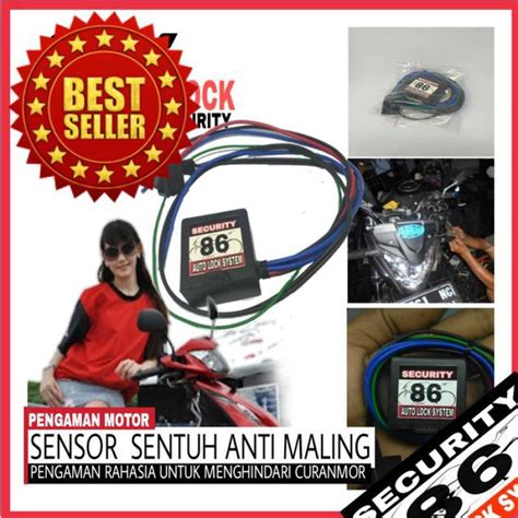 Promo Kunci Sensor Rahasia Pengaman Motor Kunci Pengaman Motor Anti