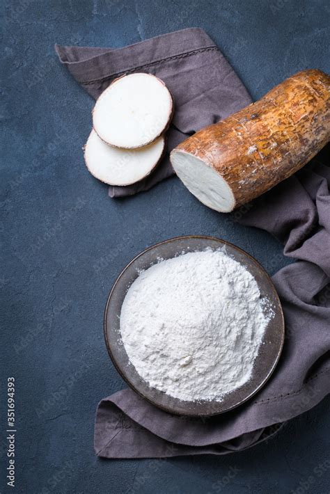 Yucca Yuca Cassava Manioca Mandioca Flour Stock Photo Adobe Stock