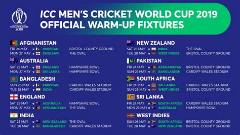 Icc World Cup 2024 Warm Up Matches Bonnie Chelsae