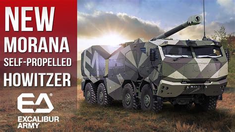 Morana Self Propelled Howitzer New Advanced Artillery System With