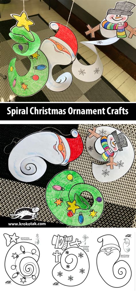 A Spiral Christmas Tree Paper Craft Activity Twinkl