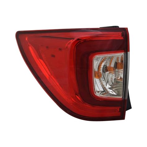 Replace HO2804120 Driver Side Outer Replacement Tail Light Standard