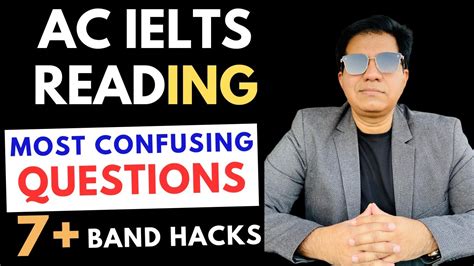 Academic Ielts Reading Most Confusing Questions By Asad Yaqub Youtube