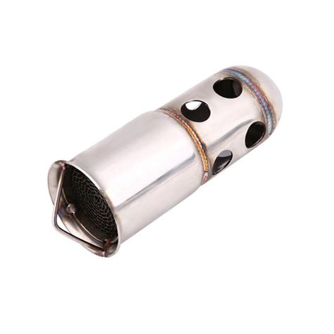 Universal Long Mm Db Killer With Catalytic Converter For Motorcycle