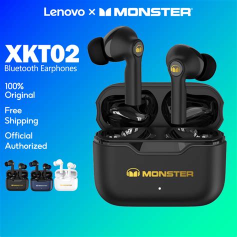 Monster Xkt True Wireless Earphones Bluetooth Earbuds Ipx Gaming Tws