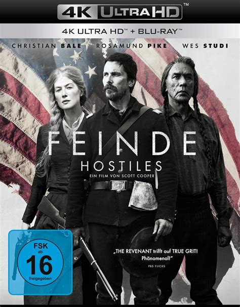 Feinde Hostiles 4K Ultra Hd Blu Ray Bale Christian Studi